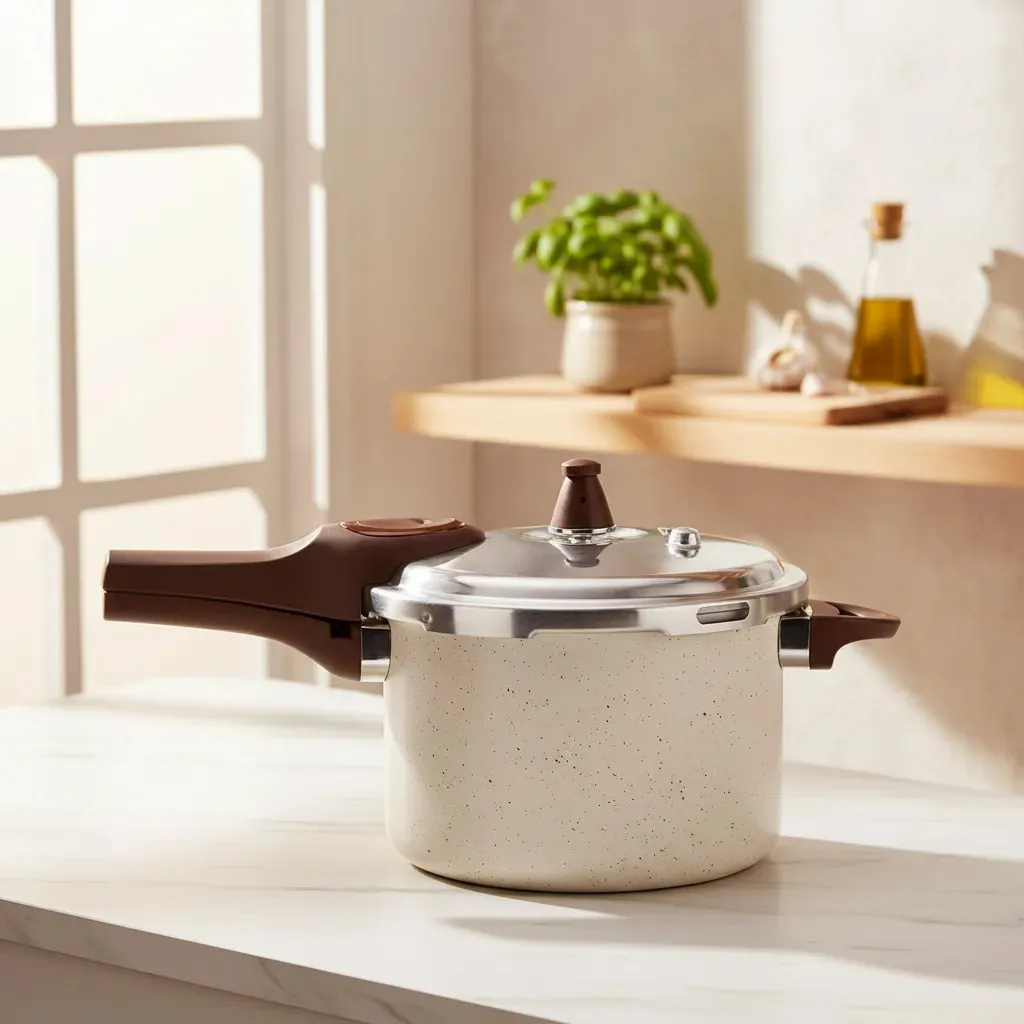 Panela Vivaci em cozinha com luz natural